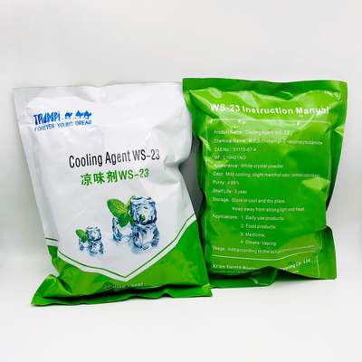 Bubuk Pendingin Food Grade Murni WS-23 Mint Extract Chiller WS-23 Untuk Permen