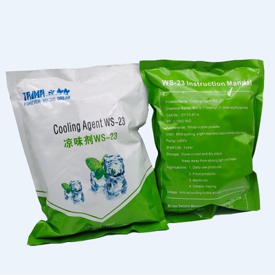 PG VG Soluble Food Additives WS-23 Cooling Agent For Facial Cleanser